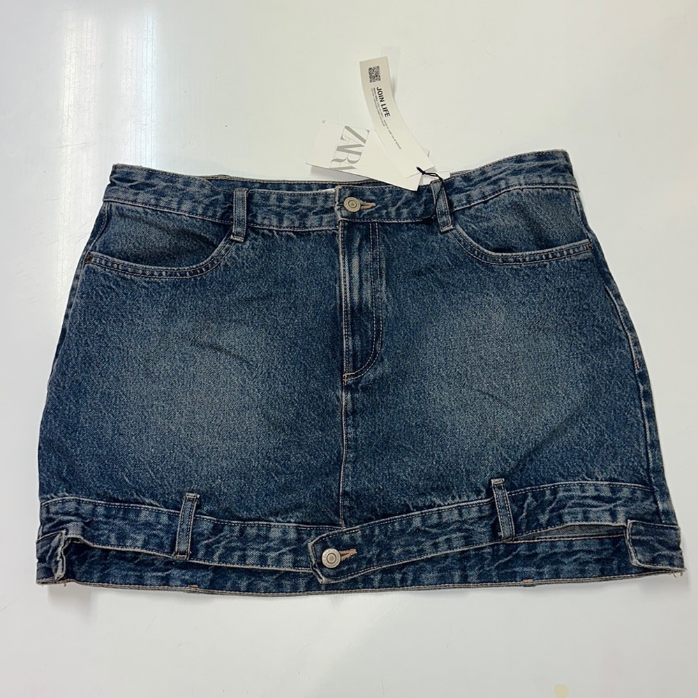 Zara Mini Denim Skirt
